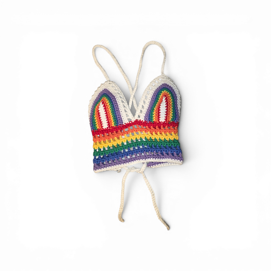 Rainbow Crop Top
