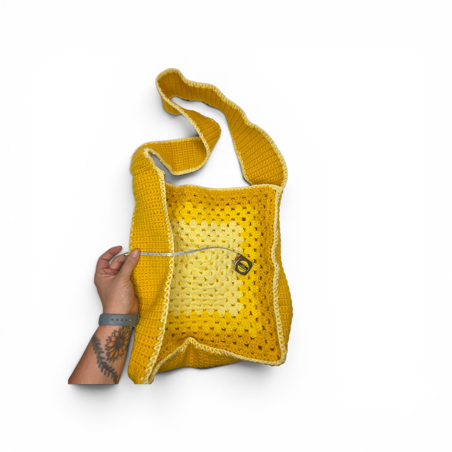 XL Granny Square Tote Bag